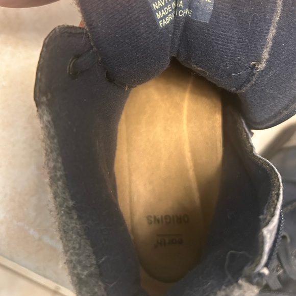 Earth Origins Stylish Blue High-Top booties sneakers - Picture 7 of 9